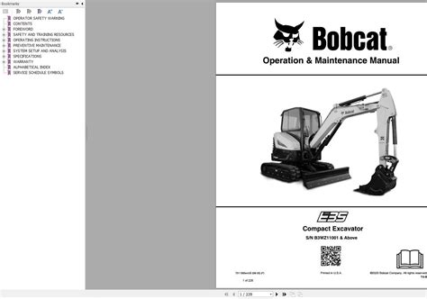 bobcat e35 chain down instructions